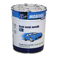 498 лазурно-синяя Mobihel 1л металл