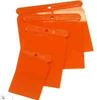 Набор пластмассовых шпателей КОЛИР (4шт)50,80.100 и 120мм