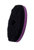 135/25/135 - ZviZZer ЧЕРНЫЙ меховой круг (ворс 15 мм) / ZviZZer "Doodle" Wool-Pad, black 15mm/2