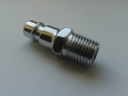 Штуцер под быстросъём 1/4" с наружной резьбой STAR TECH фото 2