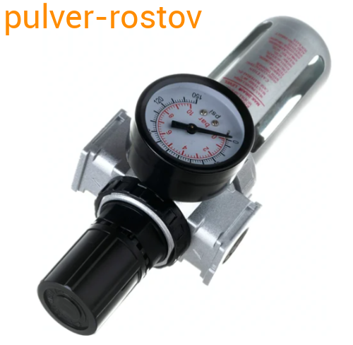 Влагоотделитель AFR804 с регулятором 1/2" КОЛИР