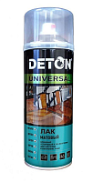 Лак матовый, алкидный "DETON UNIVERSAL" атмосферостойкий, аэрозоль 520 мл
