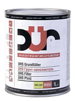 Грунт-наполнитель DUR UHS 551 черный 1л.+0,2л отв.