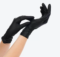 Перчатки Нитриловые черные NitriMAX XL (100 шт)