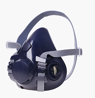 Полумаска из изолирующих материалов,модель МК75,цвет темный,М