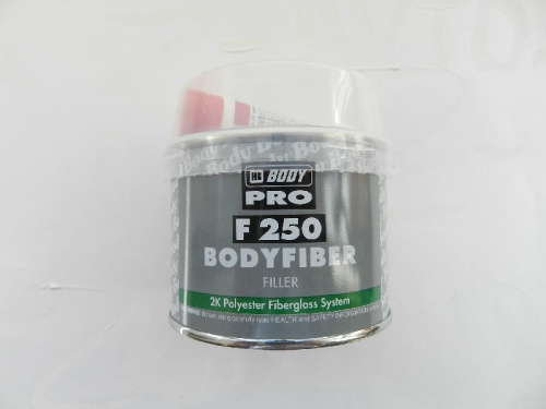 Шпатлевка 250 FIBER полиэфирная  со стекловолокном 0,75кг BODY