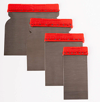 Набор шпателей из нержавеющей стали КОЛИР (4шт)50,80.100 и 120мм