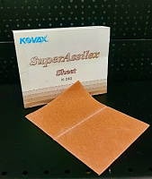 Лист шлифовальный Super Buflex Dry Brown на липучке170*130мм K 240 Kovax