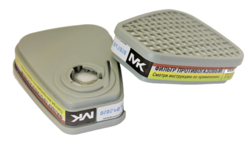 Фильтр противогазовый МК (ПАРА)  марка и класс защиты А1В1Е1К1,модель 088