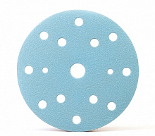 Круг абразивный СИНИЙ d150 15 отв №0800 NAP