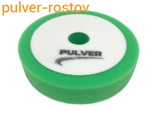 Полировальник зеленый Soft Finish 150мм PULVER