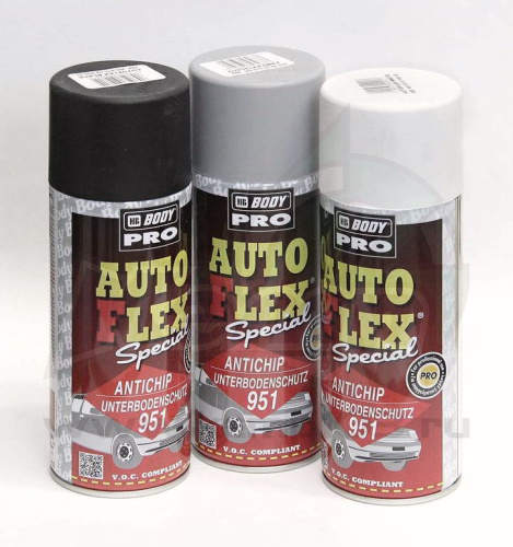 Антикор Autoflex 951  спрей серый 400мл BODY фото 2