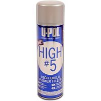 Грунт толстослойный серый #5 HIGHG/AL 500мл (спрей)