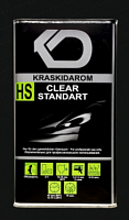 Лак акриловый 2+1 STANDART в комплекте с отвердителем 7,5л  KD 