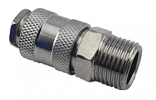 Быстросъём с наружной резьбой 1/4" STAR TECH